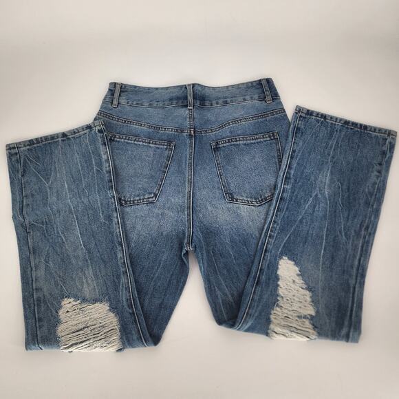 Twelve by Ontwelfth Distressed Knee Jeans Women's Size 31 - Picture 4 of 12